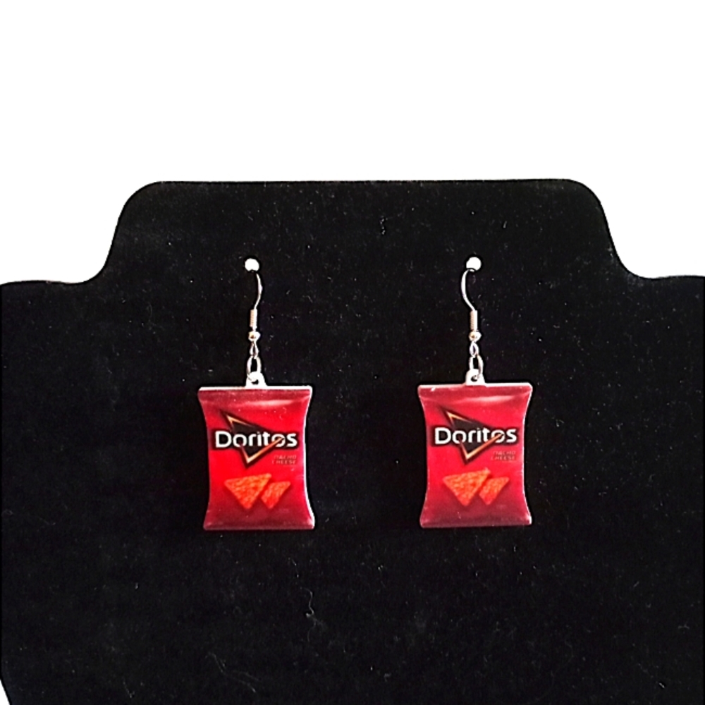 Doritos earrings